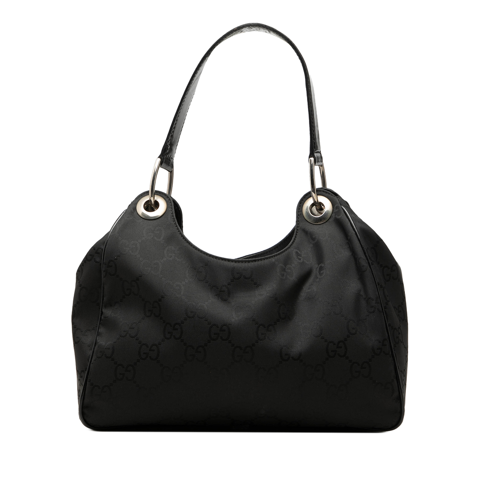 Pre-Loved Gucci GG Nylon Shoulder Bag